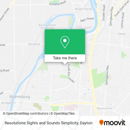 Resolutions Sights and Sounds Simplicity map