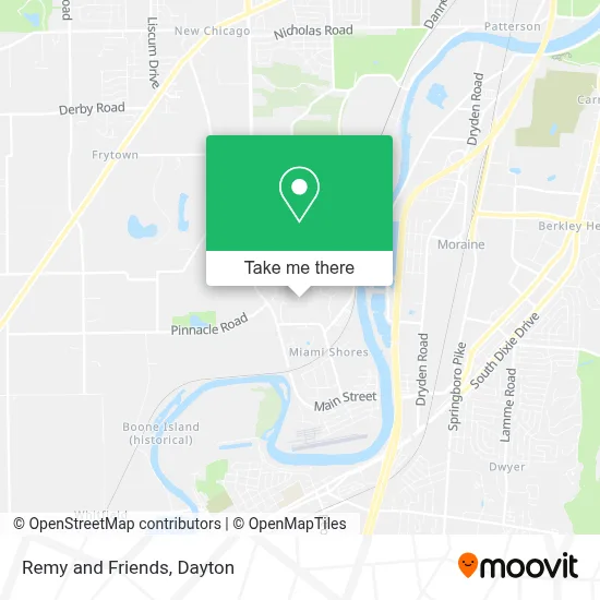 Remy and Friends map