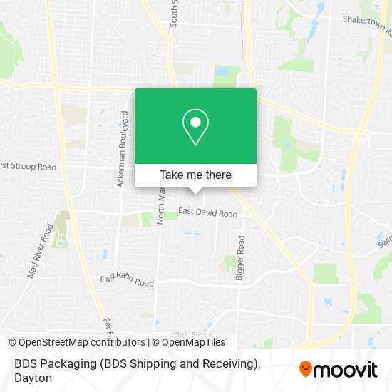 BDS Packaging (BDS Shipping and Receiving) map