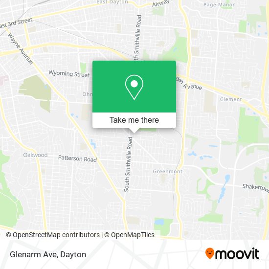 Mapa de Glenarm Ave