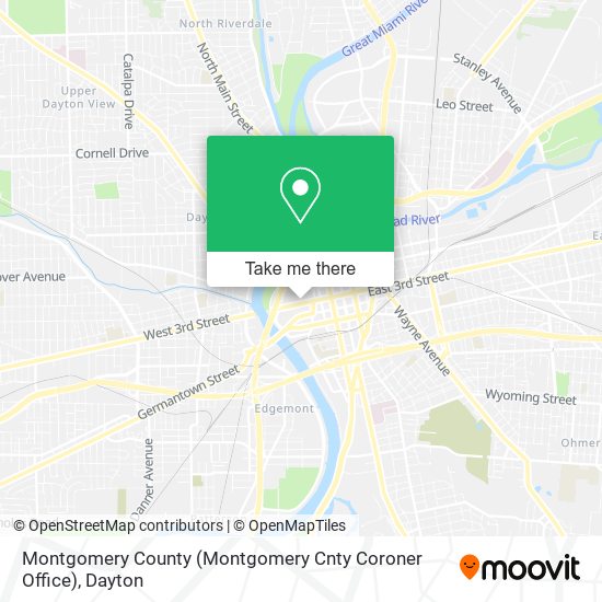 Montgomery County (Montgomery Cnty Coroner Office) map