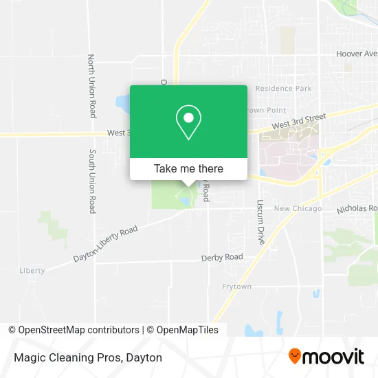 Mapa de Magic Cleaning Pros