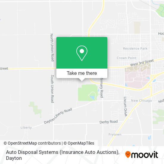 Auto Disposal Systems (Insurance Auto Auctions) map