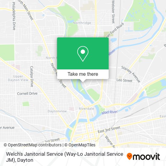 Mapa de Welch's Janitorial Service (Way-Lo Janitorial Service JM)