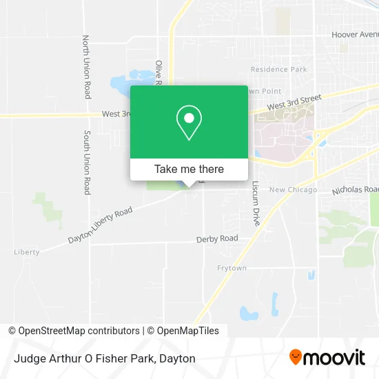 Judge Arthur O Fisher Park map