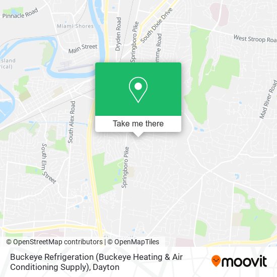 Buckeye Refrigeration (Buckeye Heating & Air Conditioning Supply) map