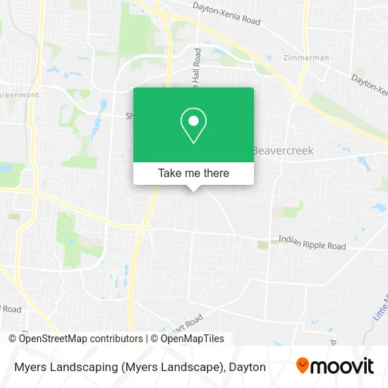 Mapa de Myers Landscaping (Myers Landscape)