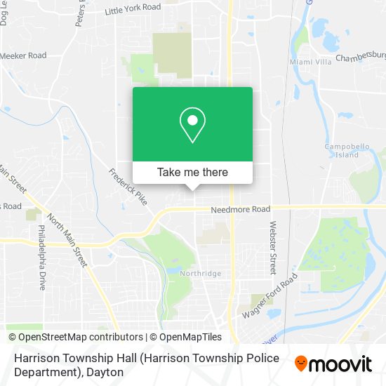 Mapa de Harrison Township Hall (Harrison Township Police Department)
