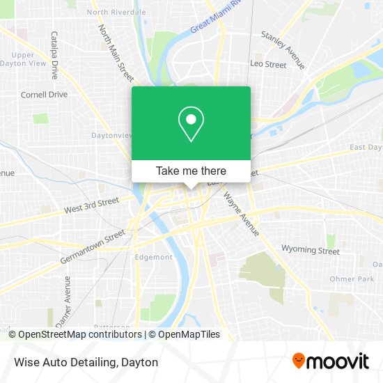 Mapa de Wise Auto Detailing