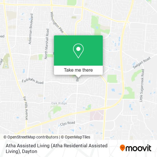 Atha Assisted Living map