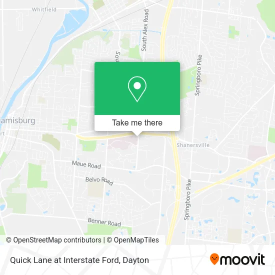 Mapa de Quick Lane at Interstate Ford