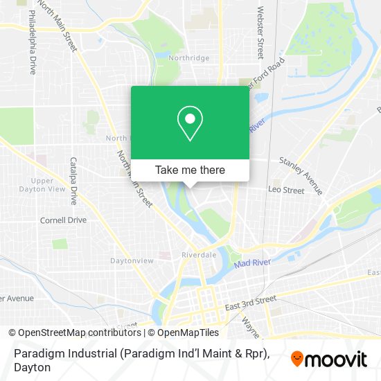 Mapa de Paradigm Industrial (Paradigm Ind’l Maint & Rpr)