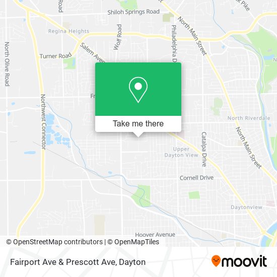 Mapa de Fairport Ave & Prescott Ave