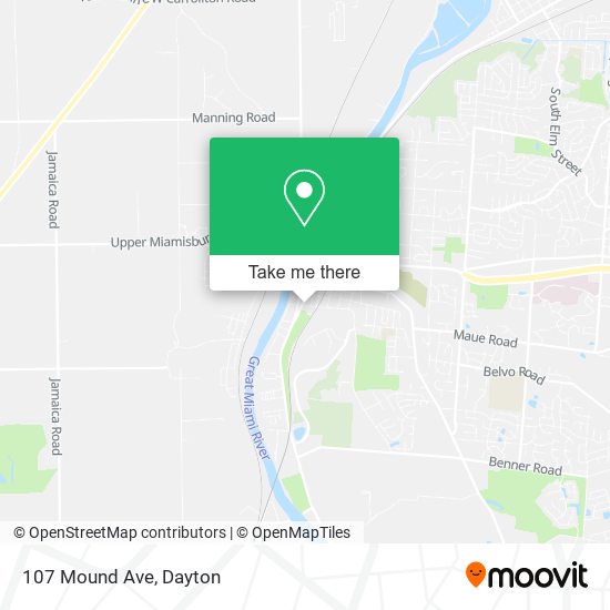 107 Mound Ave map