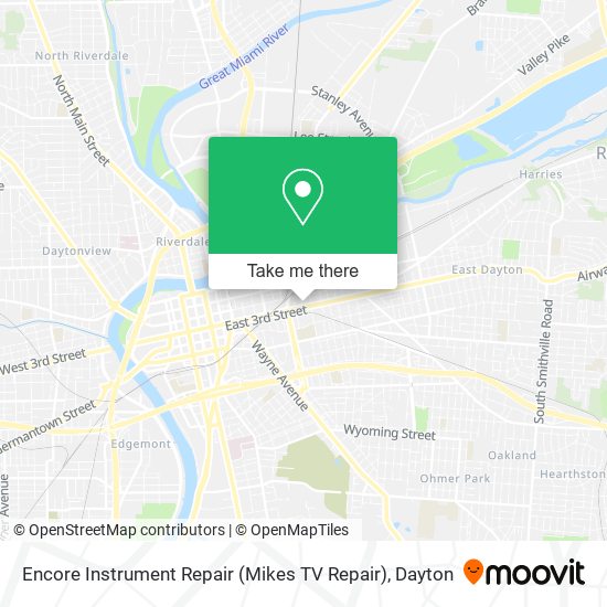 Encore Instrument Repair (Mikes TV Repair) map