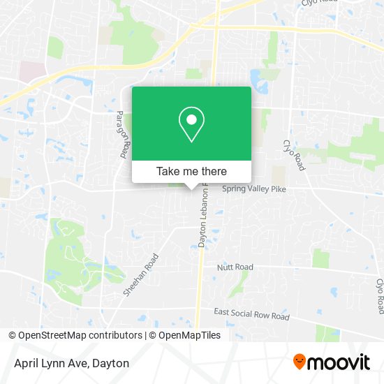 April Lynn Ave map