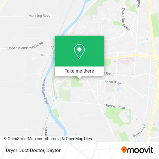 Dryer Duct Doctor map