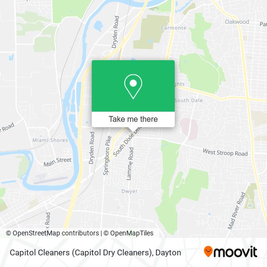Capitol Cleaners (Capitol Dry Cleaners) map