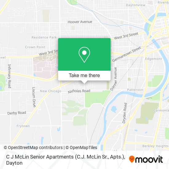 Mapa de C J McLin Senior Apartments (C.J. McLin Sr., Apts.)