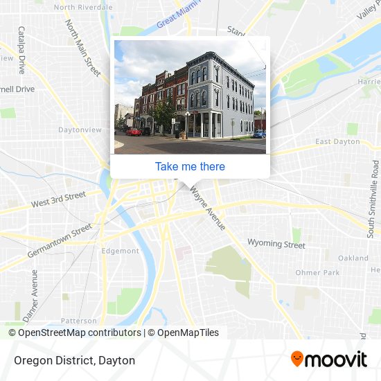 Oregon District map