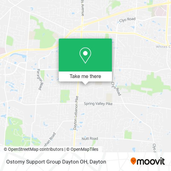 Mapa de Ostomy Support Group Dayton OH