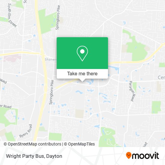 Wright Party Bus map