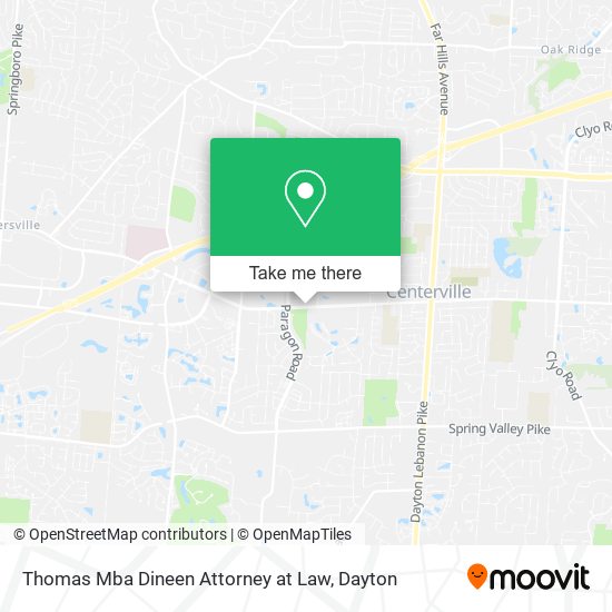 Thomas Mba Dineen Attorney at Law map