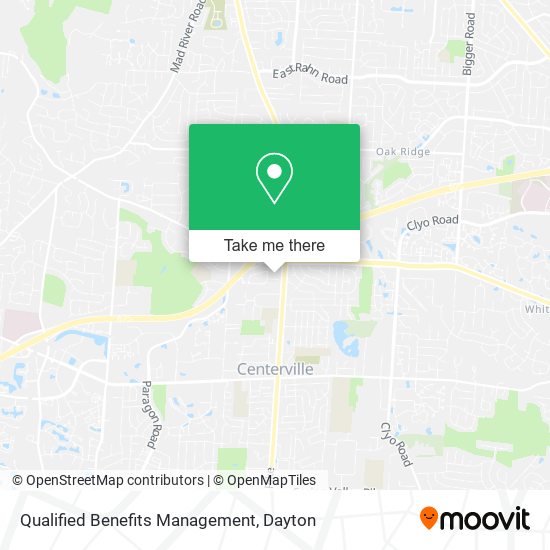 Qualified Benefits Management map