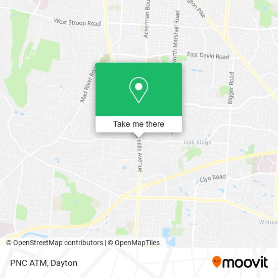 PNC ATM map