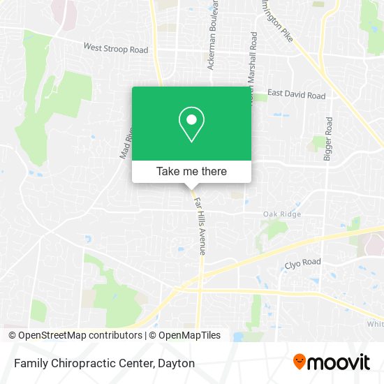 Family Chiropractic Center map