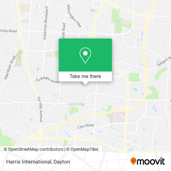 Mapa de Harris International