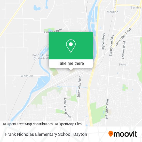 Mapa de Frank Nicholas Elementary School