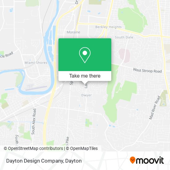 Dayton Design Company map