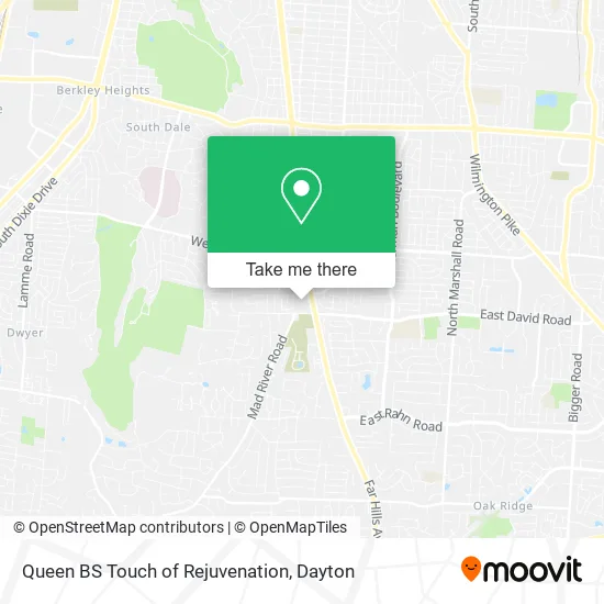 Mapa de Queen BS Touch of Rejuvenation