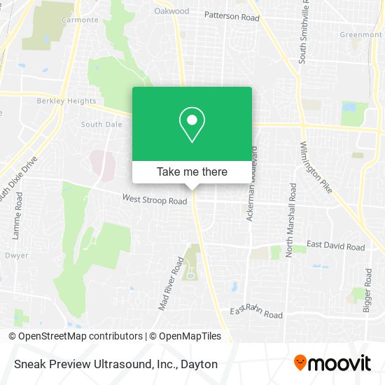 Sneak Preview Ultrasound, Inc. map