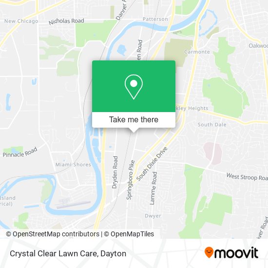 Crystal Clear Lawn Care map