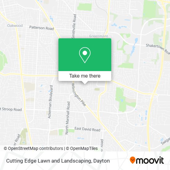 Cutting Edge Lawn and Landscaping map