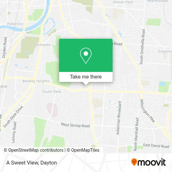 A Sweet View map