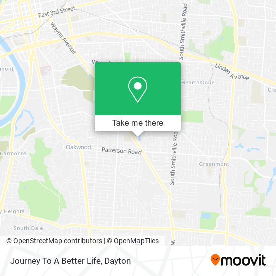 Journey To A Better Life map