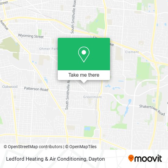 Mapa de Ledford Heating & Air Conditioning