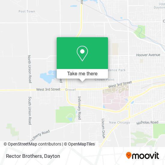 Rector Brothers map