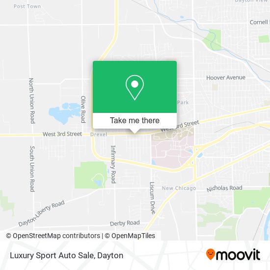 Luxury Sport Auto Sale map