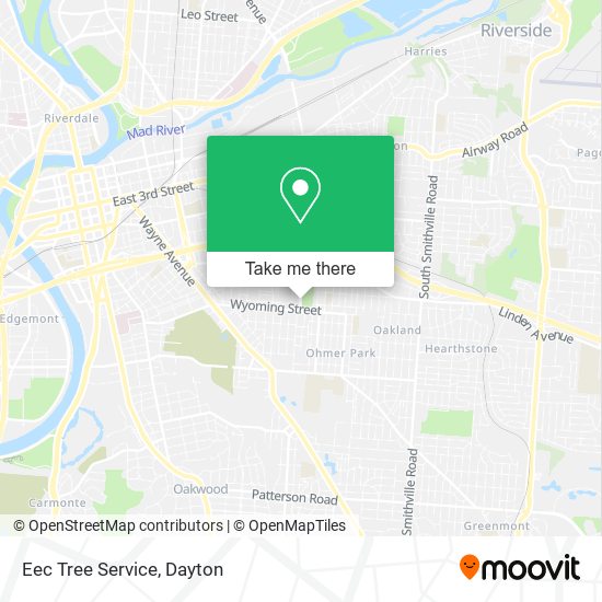 Eec Tree Service map