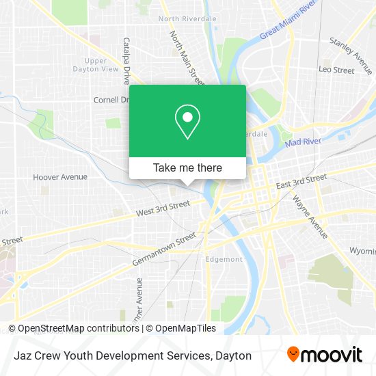 Jaz Crew Youth Development Services map