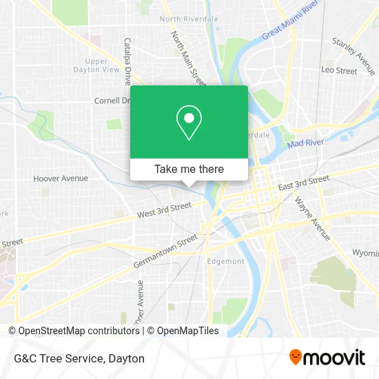 G&C Tree Service map