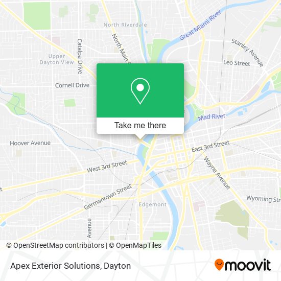 Apex Exterior Solutions map