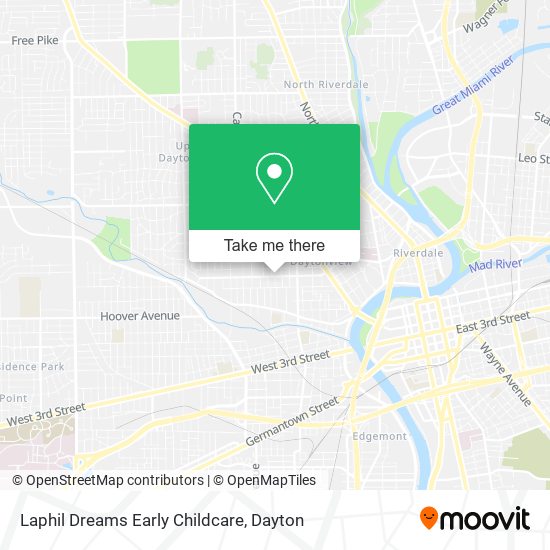 Laphil Dreams Early Childcare map