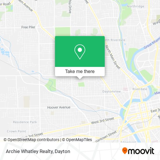 Mapa de Archie Whatley Realty