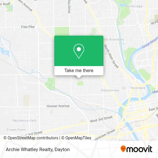 Archie Whatley Realty map
