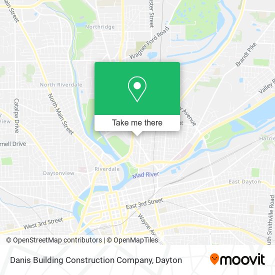 Danis Building Construction Company map